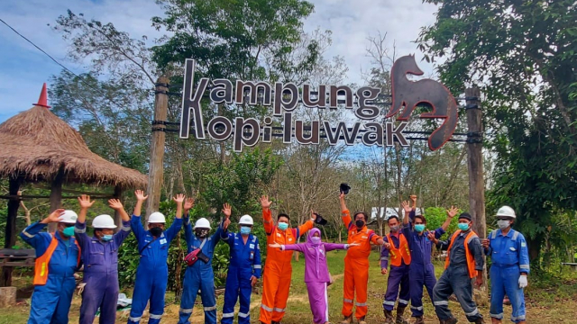 Phkt Supports The Development Of Kopi Luwak Kapak Prabu Towards Gold Proper Pertamina Hulu